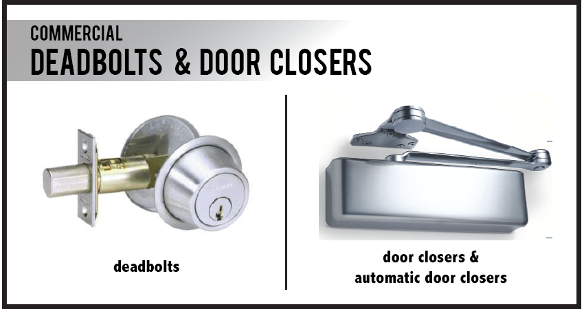 Deadbolts & Door Closers